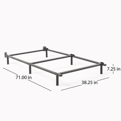 OkiFirm Mattress, Frame, and Box Foundation Bundle