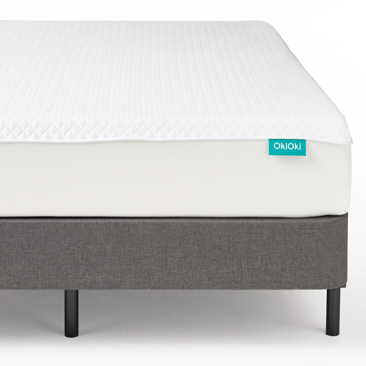 OkiFirm Mattress, Frame, and Box Foundation Bundle
