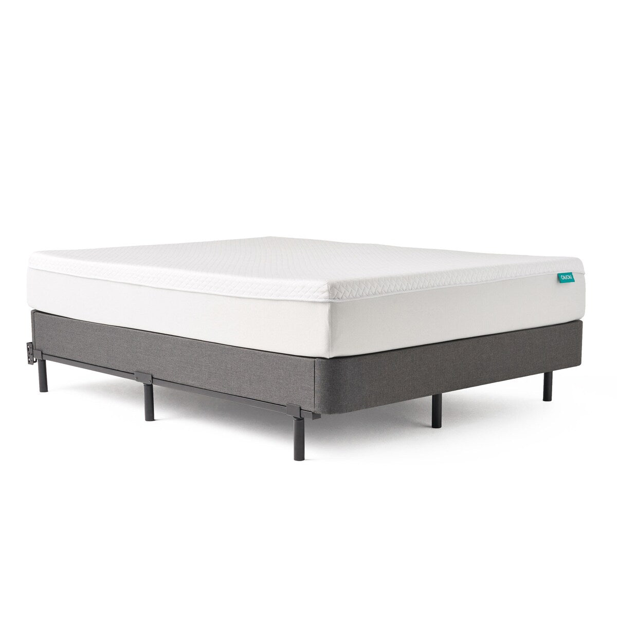 OkiFirm Mattress, Frame, and Box Foundation Bundle