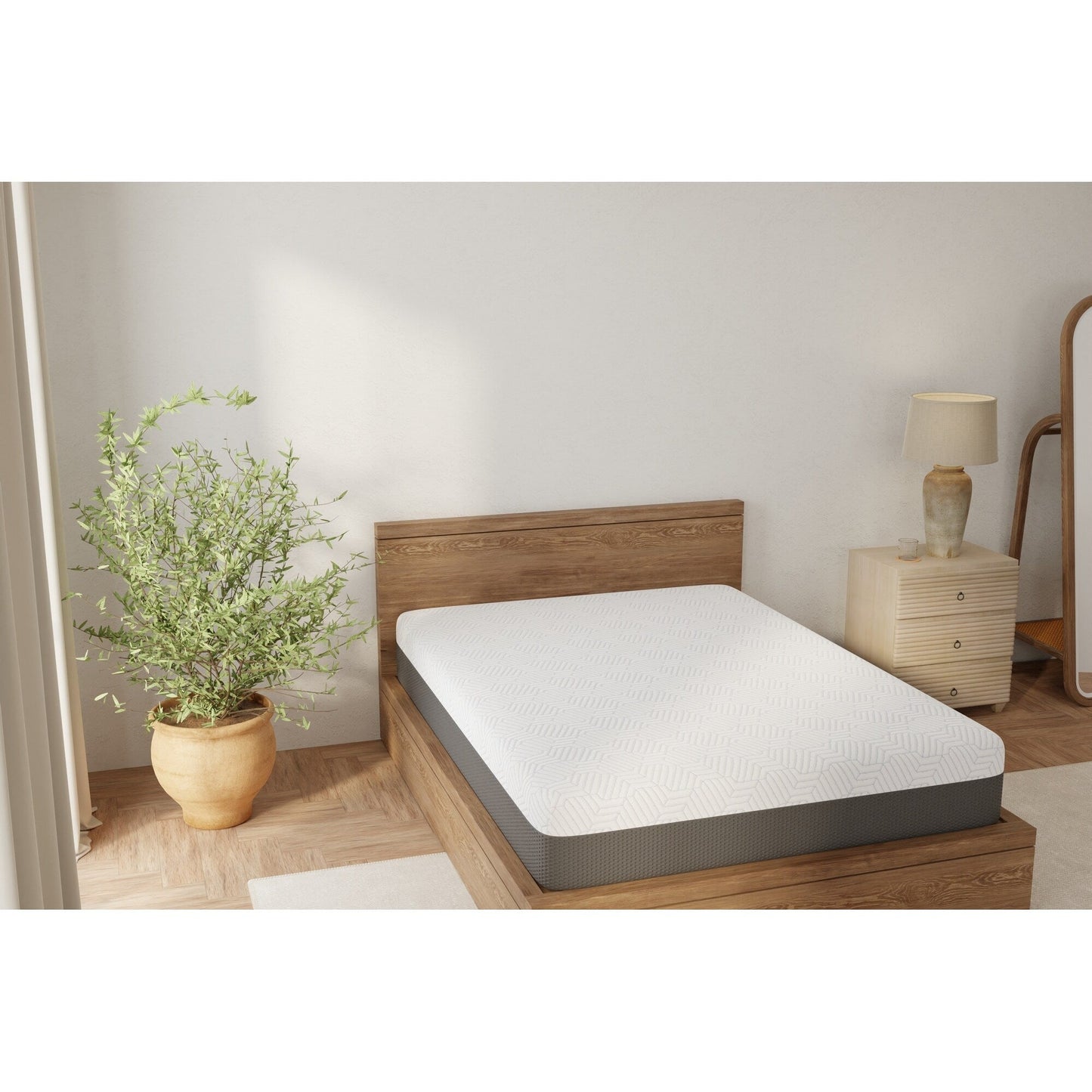 Omne Sleep Fria 12 Inch Soft Mattress With Cooling Cover