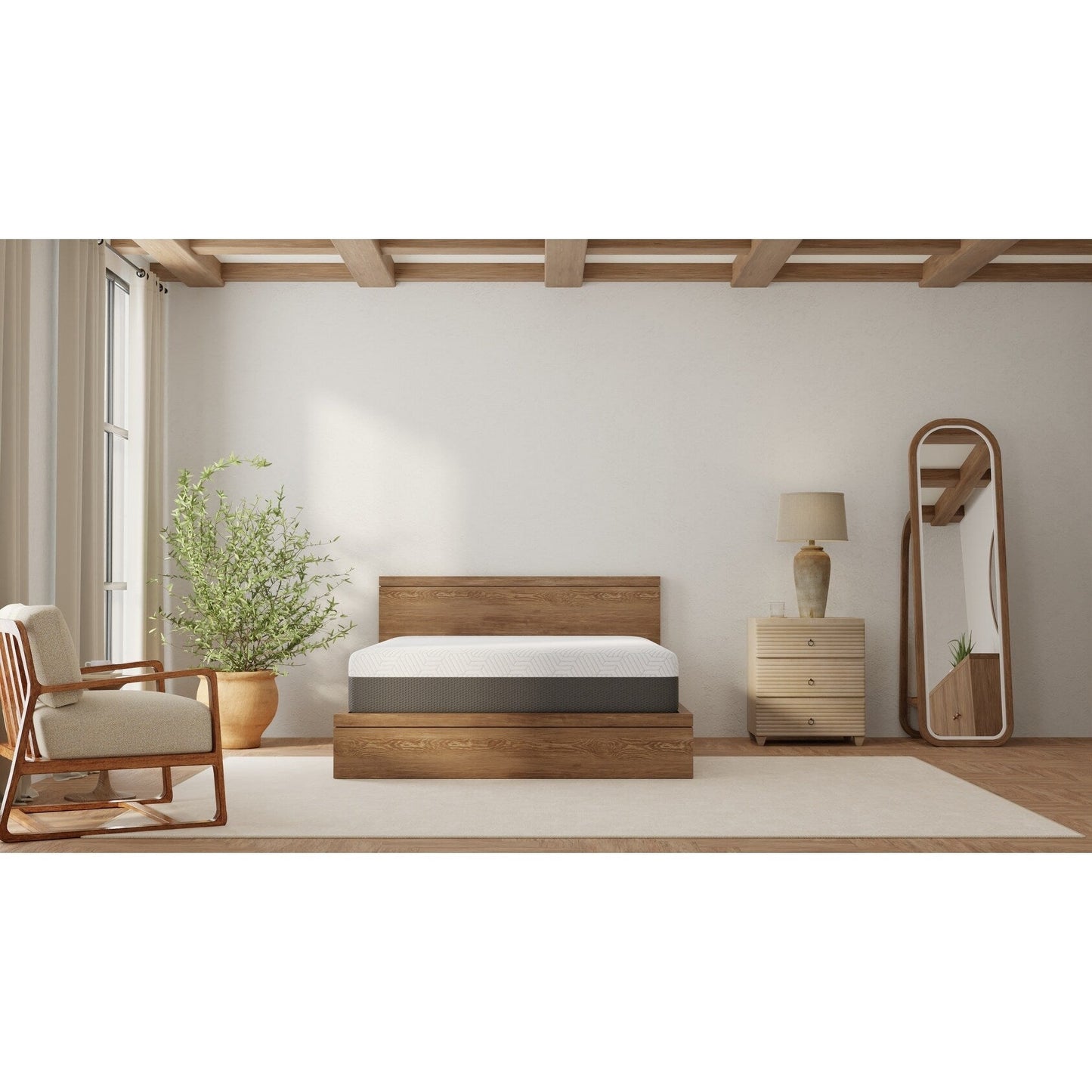 Omne Sleep Fria 12 Inch Soft Mattress With Cooling Cover