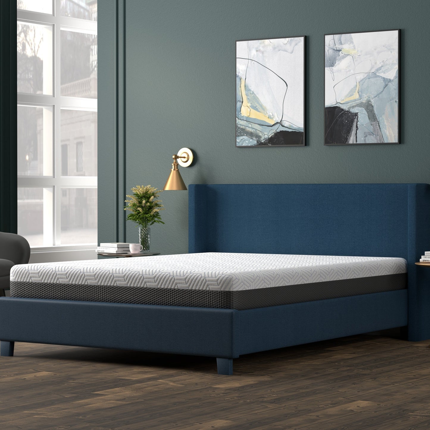 Omne Sleep Fria 8 Inch Firm Mattress With Cooling Cover