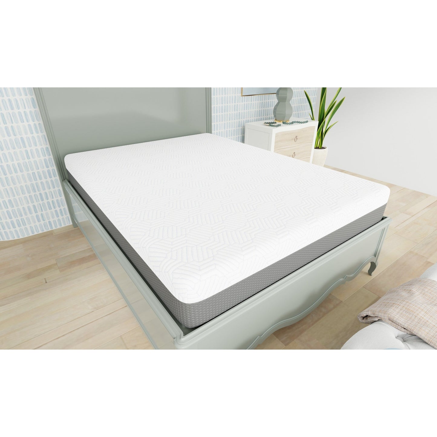 Omne Sleep Omne Fria 10 Inch Medium Firm Mattress With Cooling Cover
