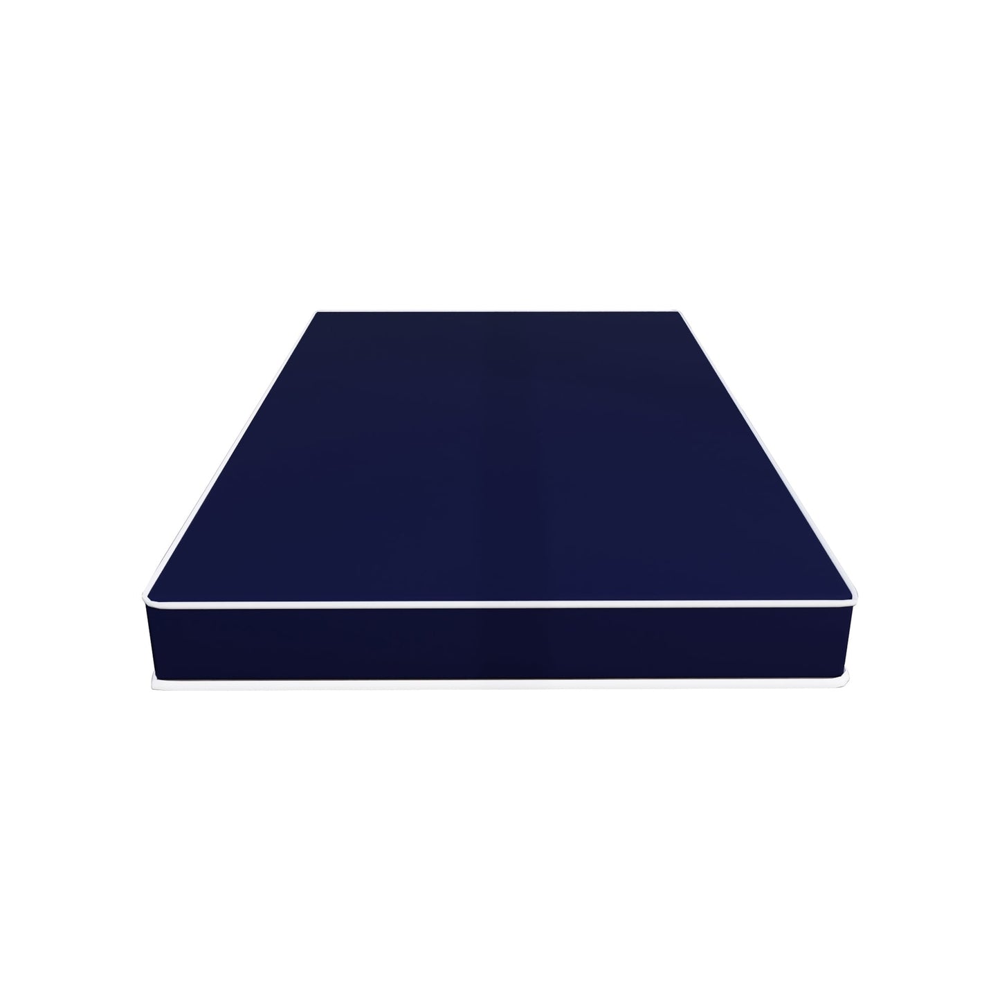 Onetan, 7 Medium Firm Double sided Tight top Foam Rolled Vinyl Mattress, Good For The Back