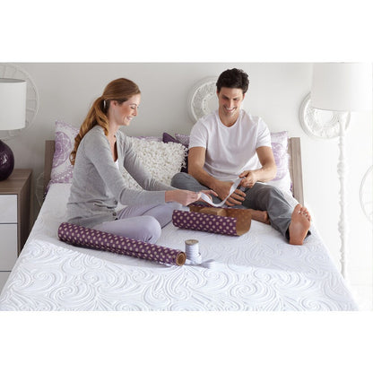 Optimum by Sealy Posturepedic Inspiration Gold Plush Queen-size Mattress - White