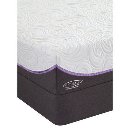 Optimum by Sealy Posturepedic Inspiration Gold Plush Queen-size Mattress - White