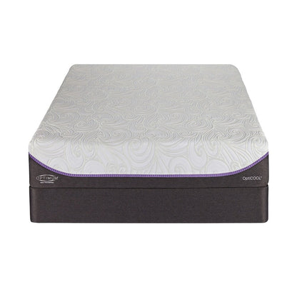 Optimum by Sealy Posturepedic Inspiration Gold Plush Queen-size Mattress - White