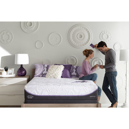 Optimum by Sealy Posturepedic Inspiration Gold Plush Queen-size Mattress - White