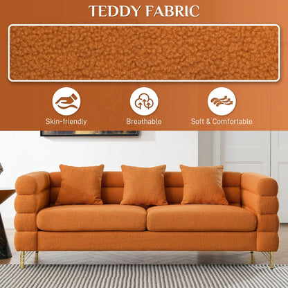 Ouyessir Mid Century Sofa Couch for Bedroom, Living Room, Lounges, Office, Apartment