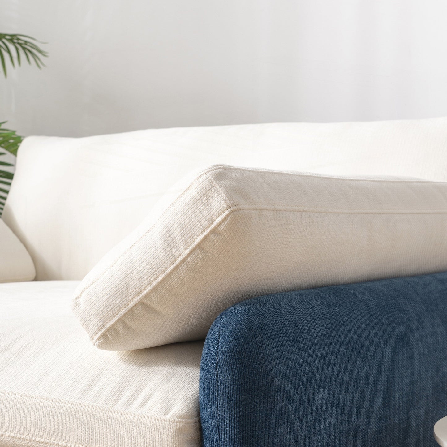 Oversized Chenille Single Sofa Chair