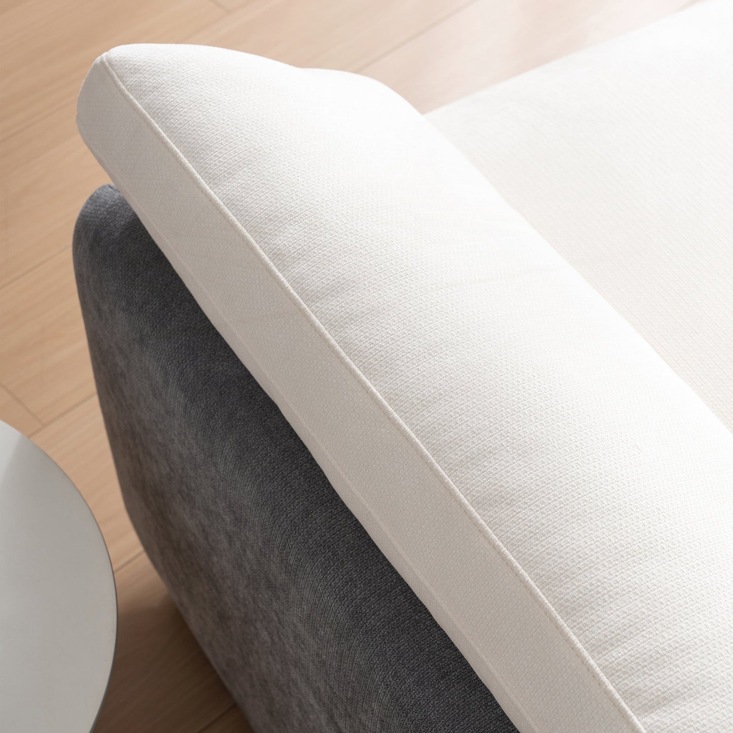 Oversized Chenille Single Sofa Chair