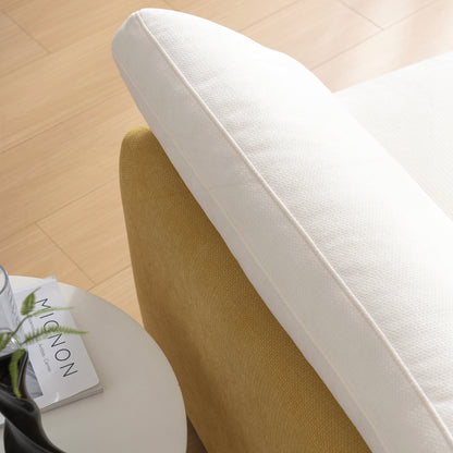 Oversized Chenille Single Sofa Chair