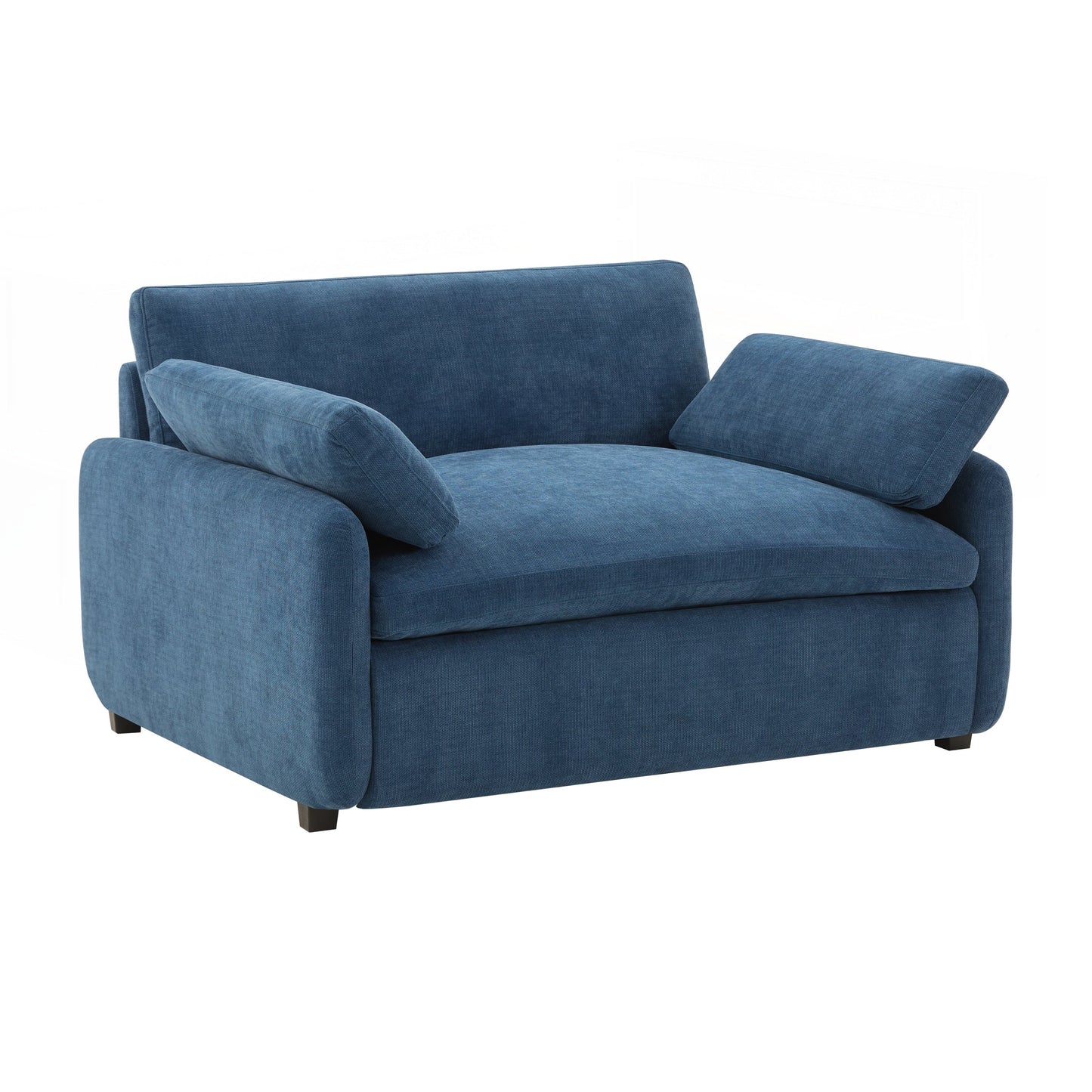 Oversized Chenille Single Sofa Chair