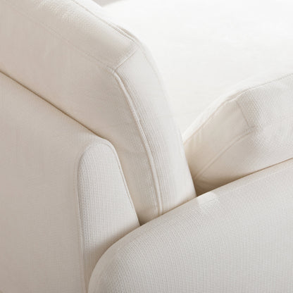 Oversized Chenille Single Sofa Chair