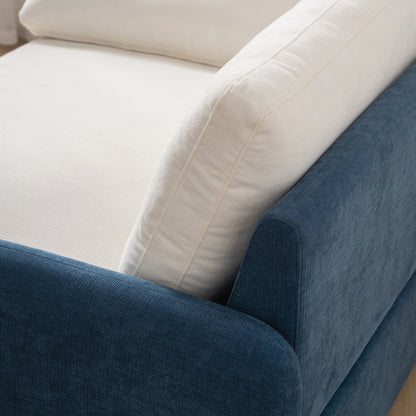 Oversized Chenille Single Sofa Chair