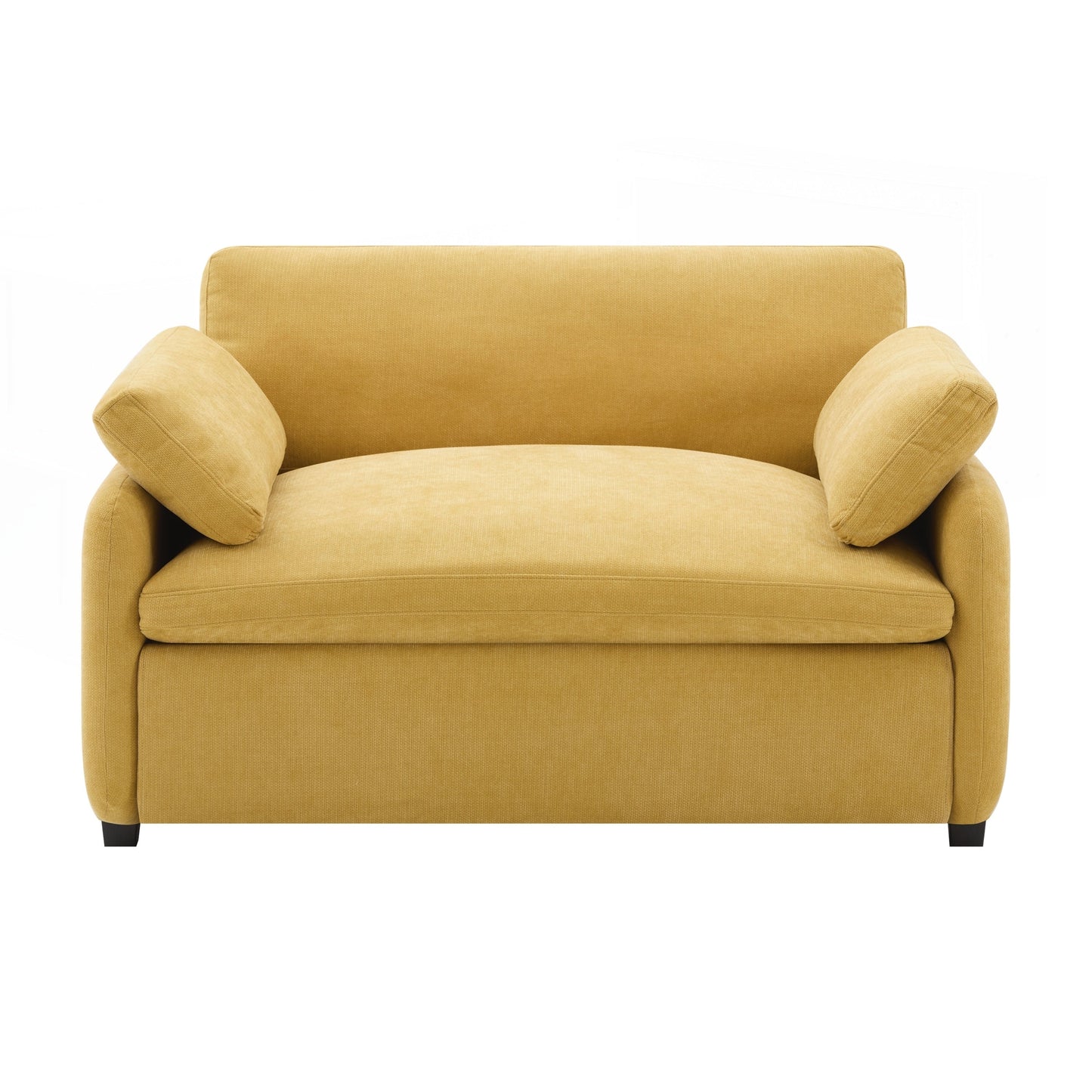 Oversized Chenille Single Sofa Chair