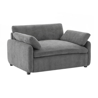 Oversized Chenille Single Sofa Chair