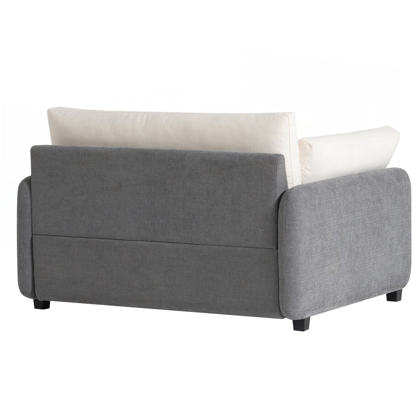 Oversized Chenille Single Sofa Chair