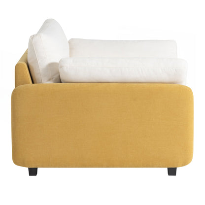 Oversized Chenille Single Sofa Chair