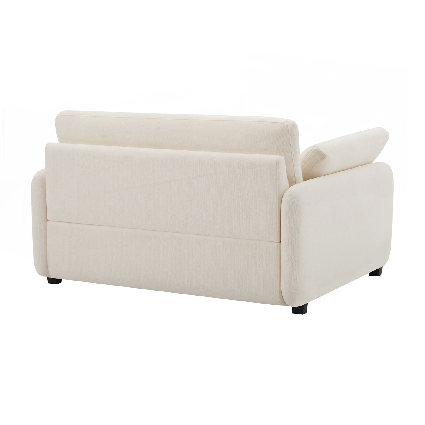 Oversized Chenille Single Sofa Chair