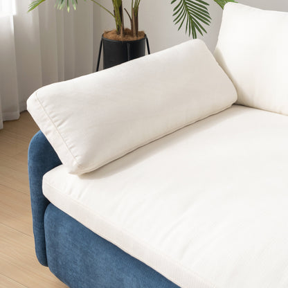 Oversized Chenille Single Sofa Chair