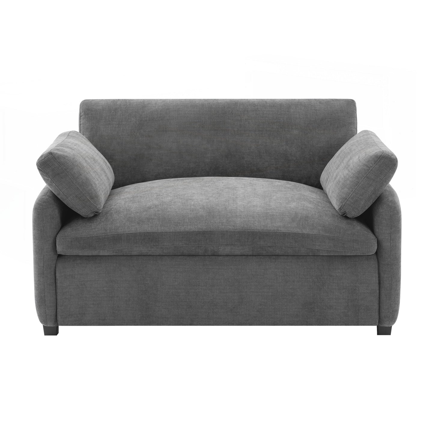 Oversized Chenille Single Sofa Chair