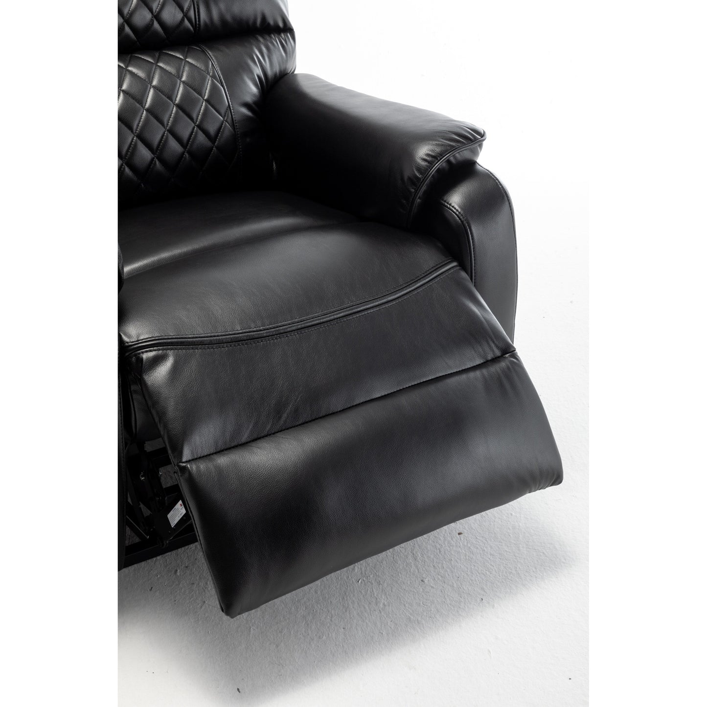 Oversized Electric Lift Recliner with OKIN Motor, Infinite Recline to 180°, Extra-Wide Seat, and Convenient Side Storage
