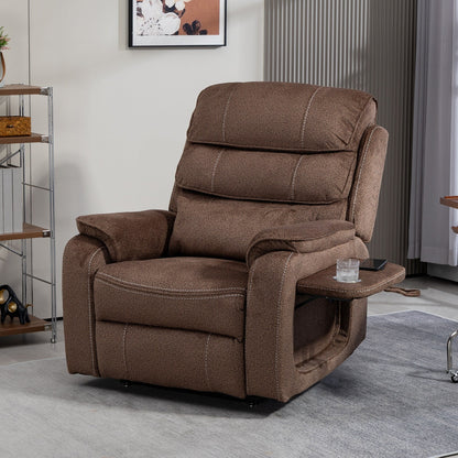 Oversized Power Lift Recliner Chair Heat  Massage, 180 Lying Flat