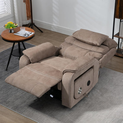 Oversized Power Lift Recliner Chair Heat  Massage, 180 Lying Flat