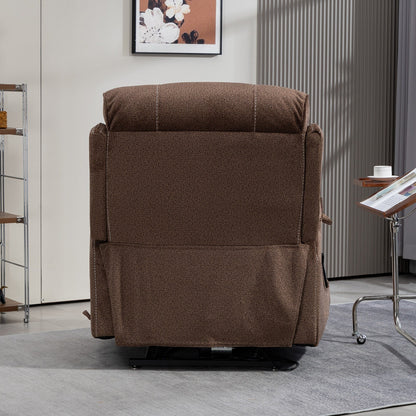 Oversized Power Lift Recliner Chair Heat  Massage, 180 Lying Flat