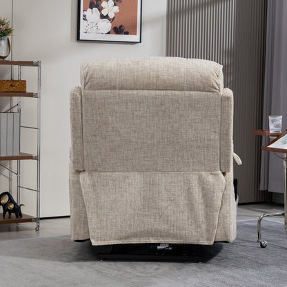 Oversized Power Lift Recliner Chair Heat  Massage, 180 Lying Flat