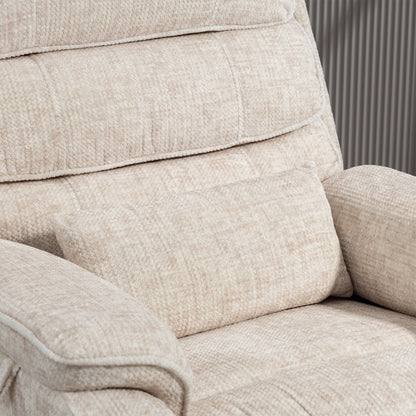 Oversized Power Lift Recliner Chair Heat  Massage, 180 Lying Flat