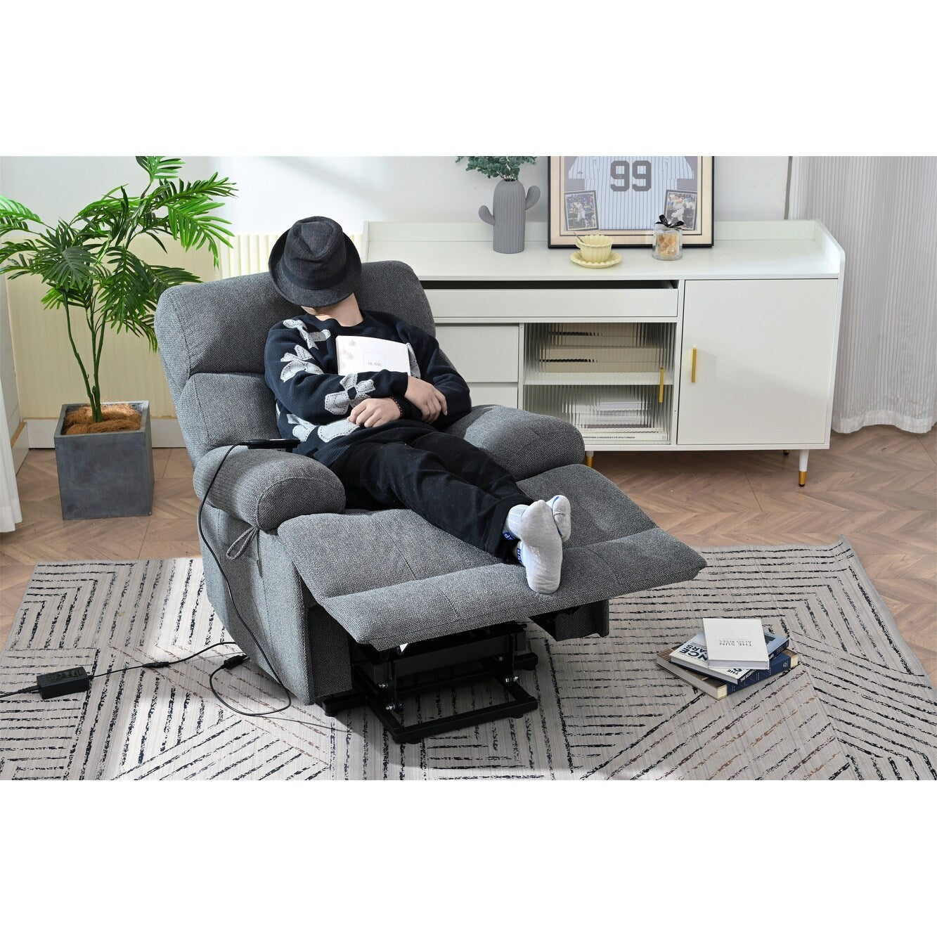 Oversized Power Lift Recliner Chair for Elderly