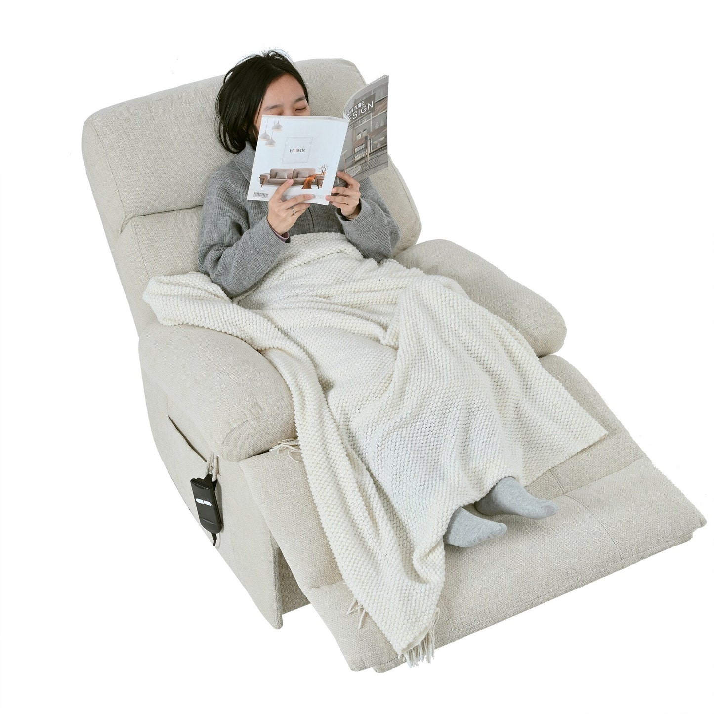 Oversized Power Lift Recliner Chair for Elderly