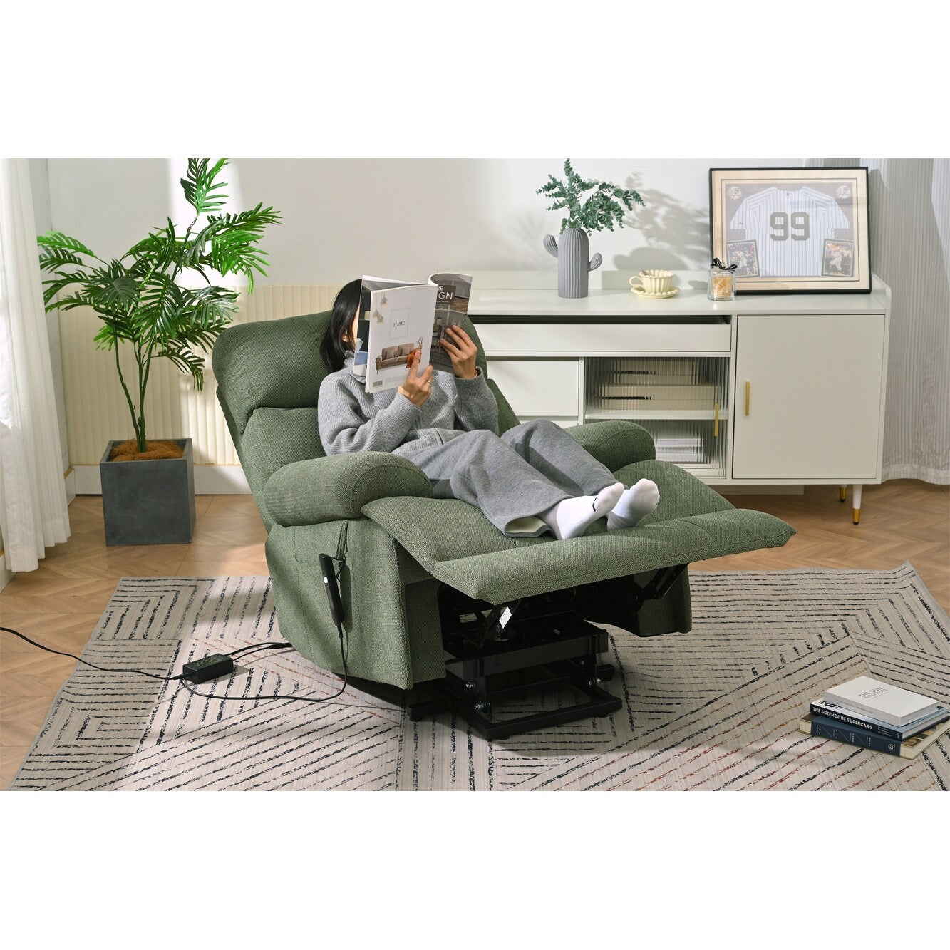 Oversized Power Lift Recliner Chair for Elderly