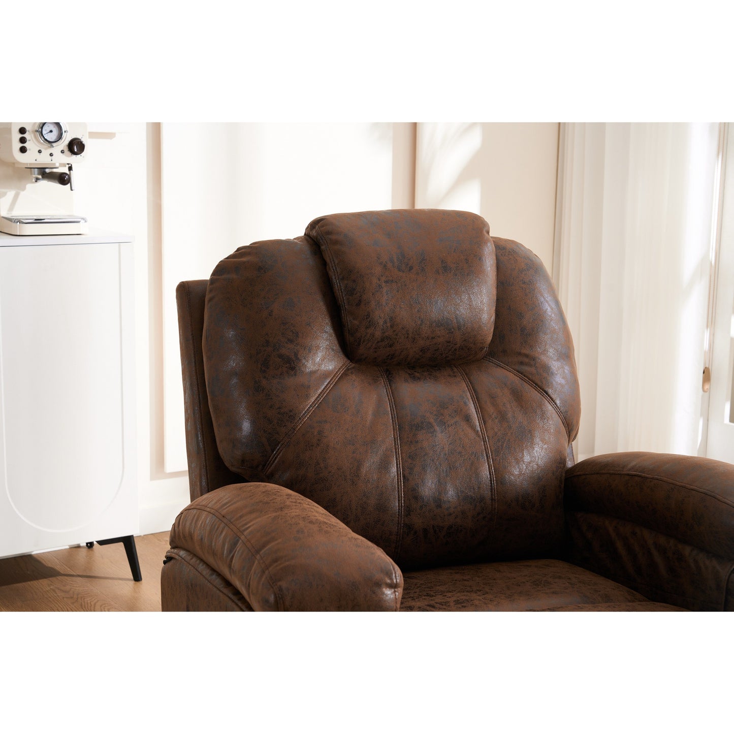 Oversized Power Lift Recliner Chair with Silent Motor & Massage