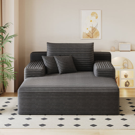 Oversized Upholstered Sofa Bed