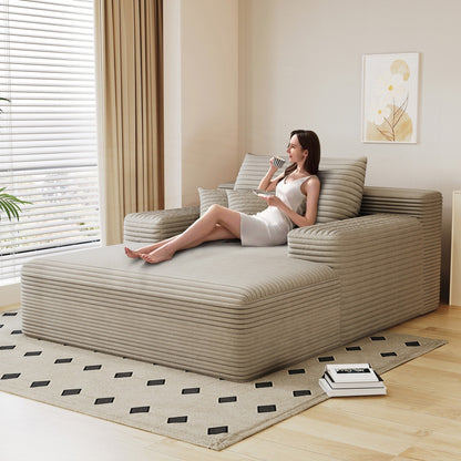 Oversized Upholstered Sofa Bed