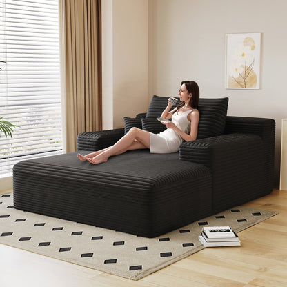 Oversized Upholstered Sofa Bed