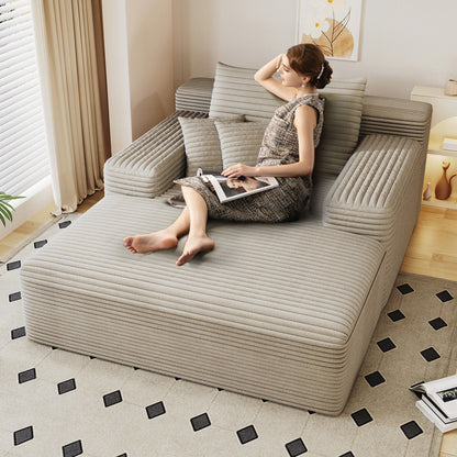 Oversized Upholstered Sofa Bed