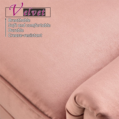 OVIOS Upholstered Mid-century Sofa
