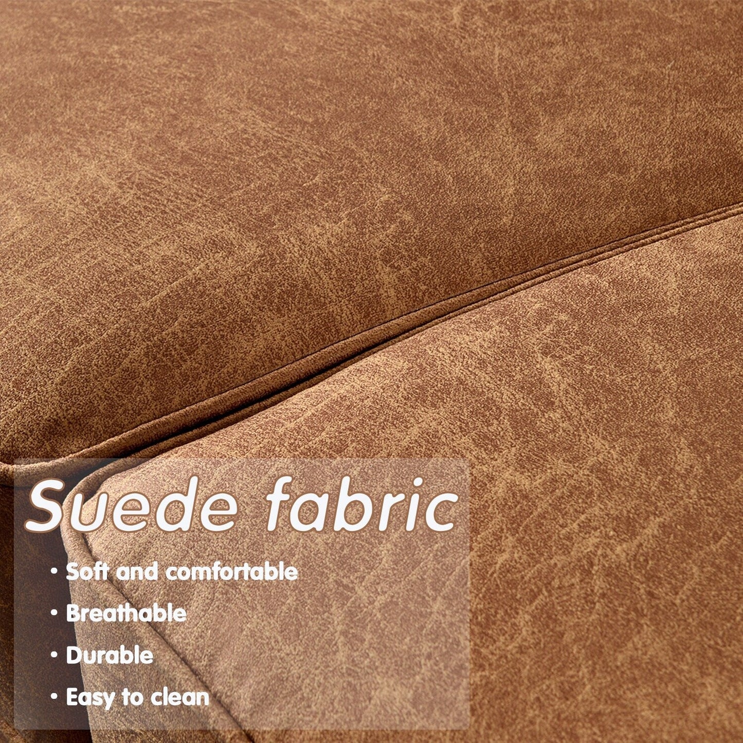 OVIOS Upholstered Mid-century Sofa