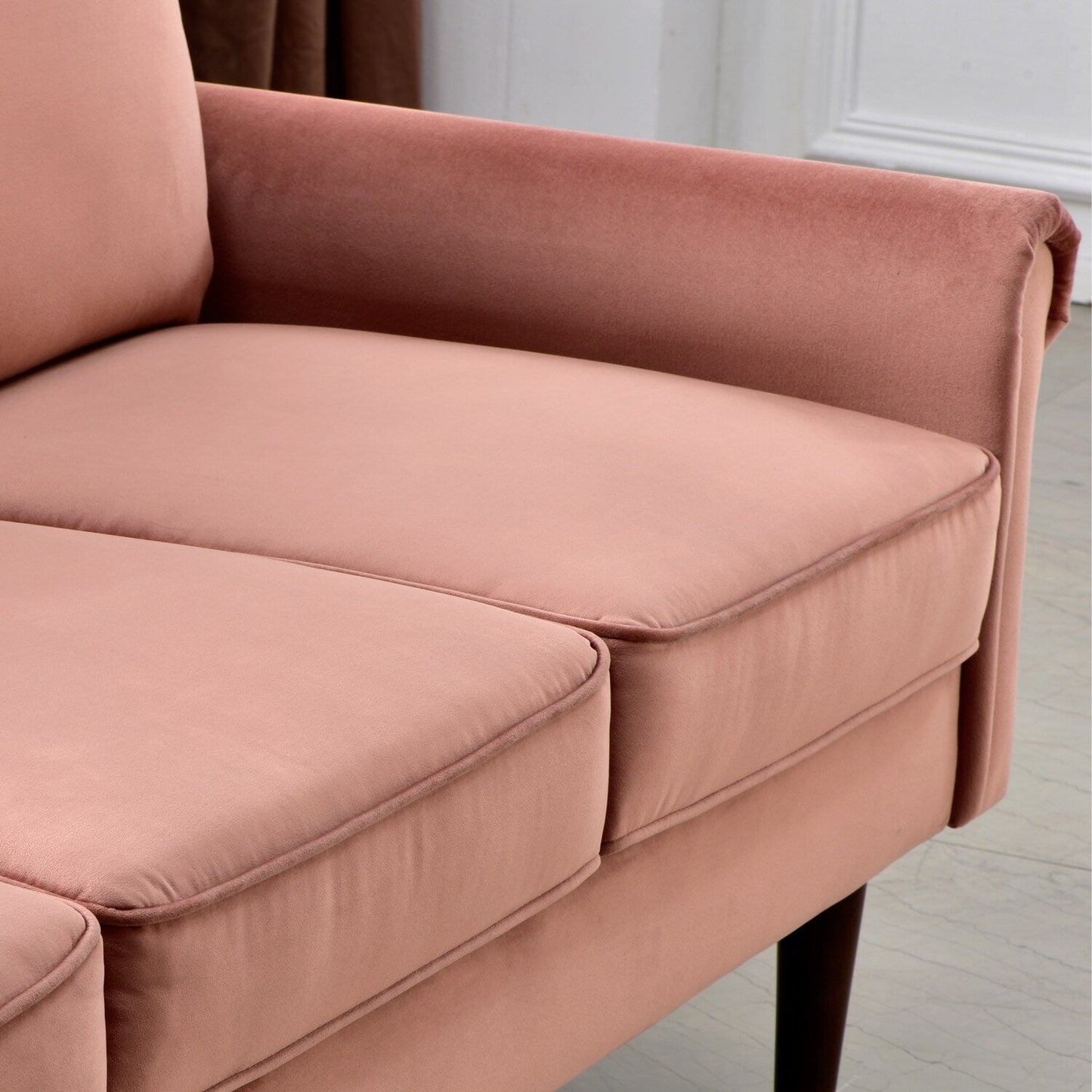 OVIOS Upholstered Mid-century Sofa