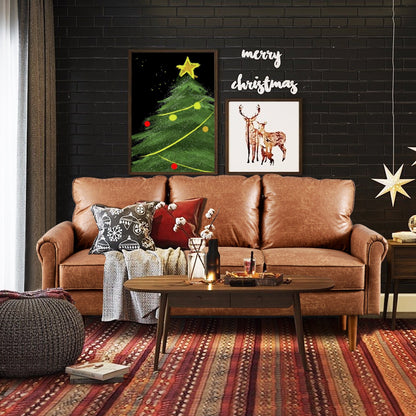 OVIOS Upholstered Mid-century Sofa