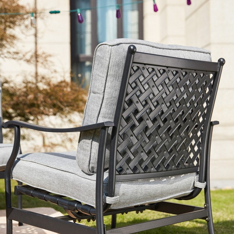 PATIO FESTIVAL 3-Piece Outdoor Conversation Set with Cushions