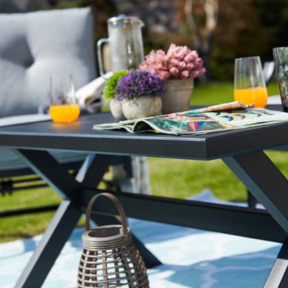 PATIO FESTIVAL 4-Piece Outdoor Sofa Seating Group with Cushions