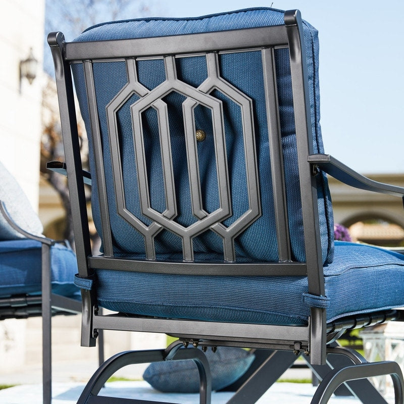 PATIO FESTIVAL 4-Piece Outdoor Sofa Seating Group with Cushions