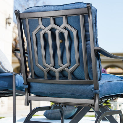 PATIO FESTIVAL 4-Piece Outdoor Sofa Seating Group with Cushions