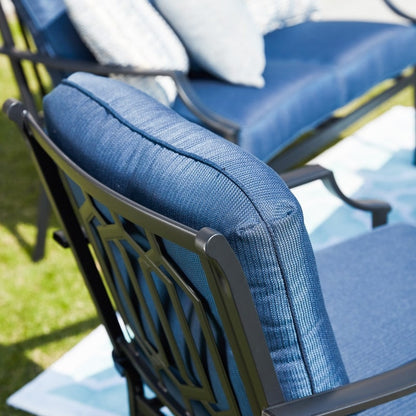 PATIO FESTIVAL 4-Piece Outdoor Sofa Seating Group with Cushions