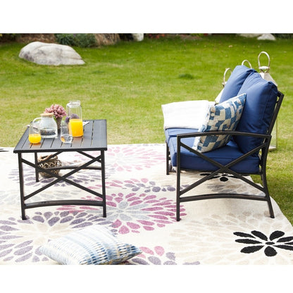 PATIO FESTIVAL 4-Person Outdoor Conversation Set with Cushions